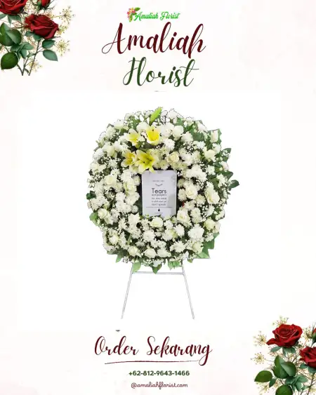 Krans Bunga Duka Marga Rahayu